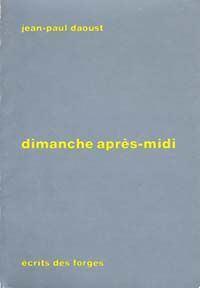 Dimanche après-midi